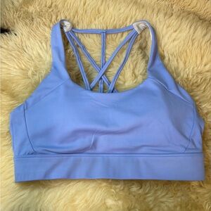 ZYIA Light and tight Blue Strappy Sports Bra
